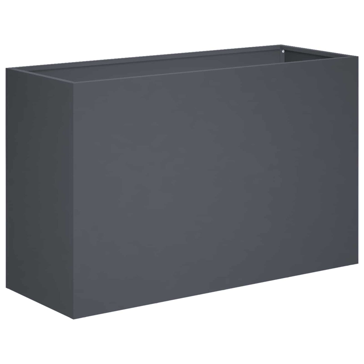vidaXL Γλάστρα Κήπου 2 τμχ. Ανθρακί 80 x 30 x 40 εκ