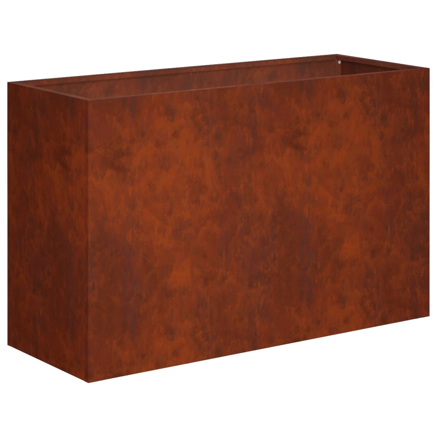 vidaXL Γλάστρα Κήπου 2 τμχ. Σκ rusty 80 x 30 x 50 εκ
