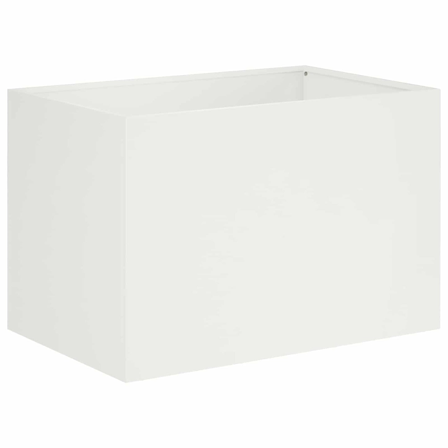 vidaXL Γλάστρα Κήπου 2 τμχ. Λευκό 50 x 40 x 40 εκ.