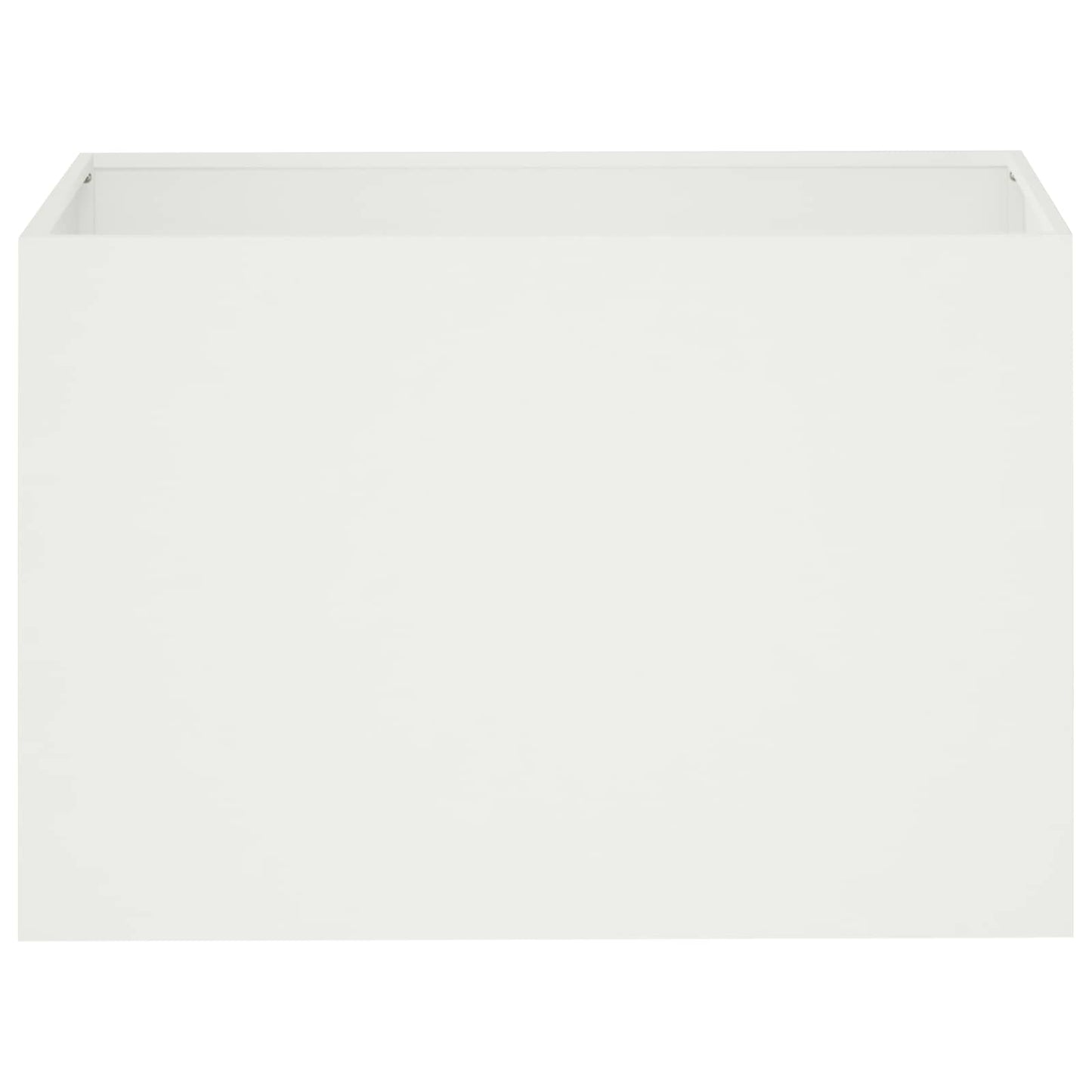 vidaXL Γλάστρα Κήπου 2 τμχ. Λευκό 50 x 40 x 40 εκ.