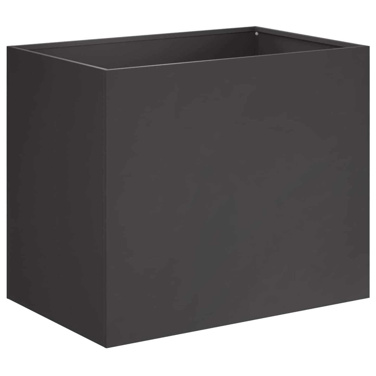 vidaXL Γλάστρα Κήπου 2 τμχ. Μαύρο 50 x 40 x 50 εκ