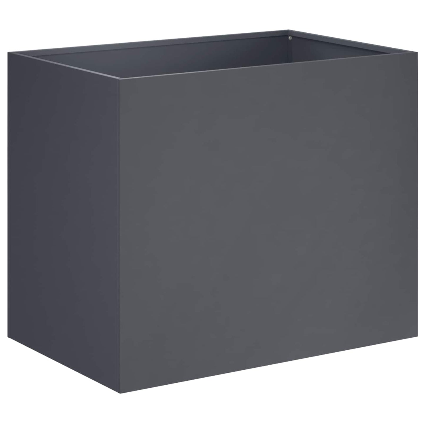 vidaXL Γλάστρα Κήπου 2 τμχ. Ανθρακί 50 x 40 x 50 εκ