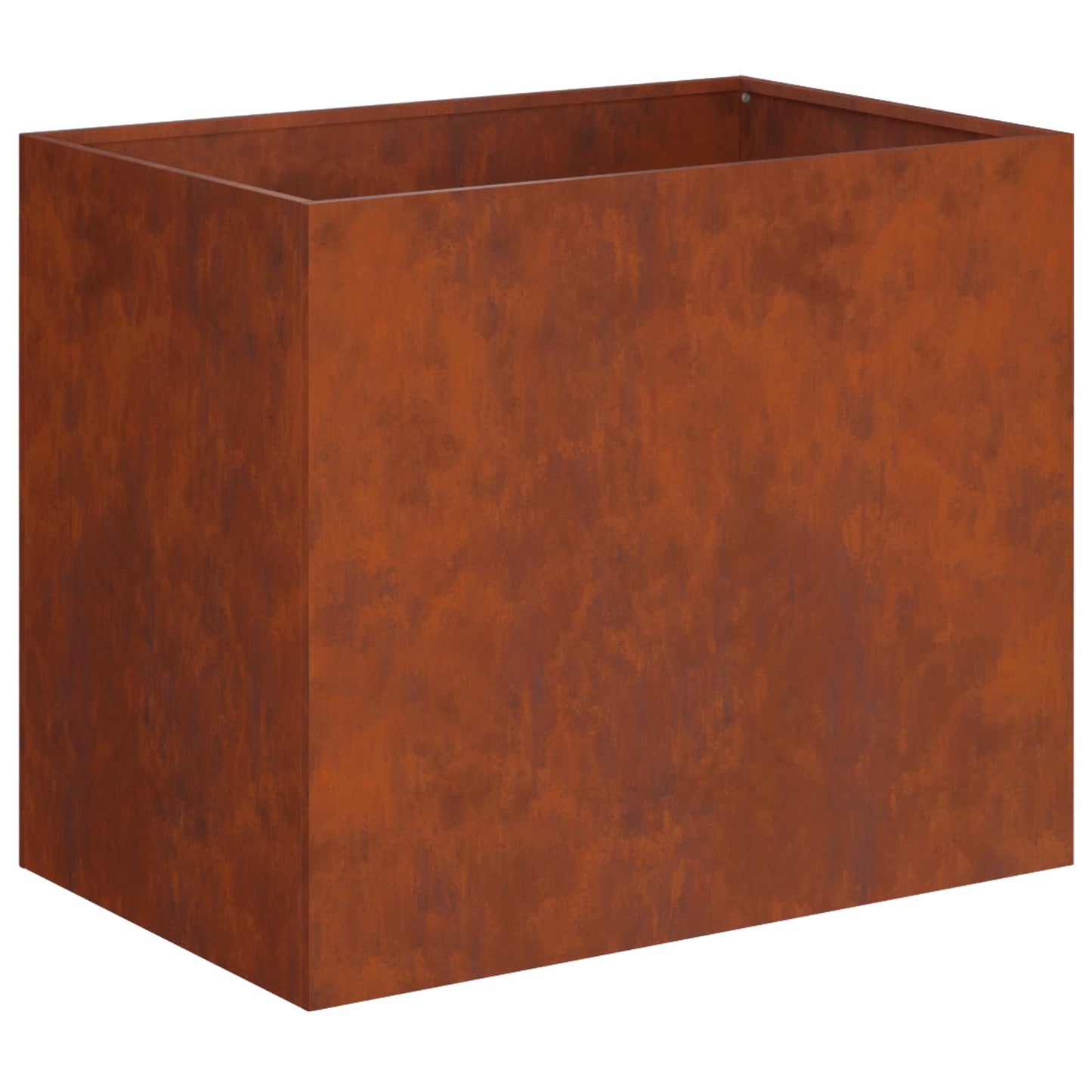 vidaXL Γλάστρα Κήπου 2 τμχ. Σκ rusty 50 x 40 x 50 εκ