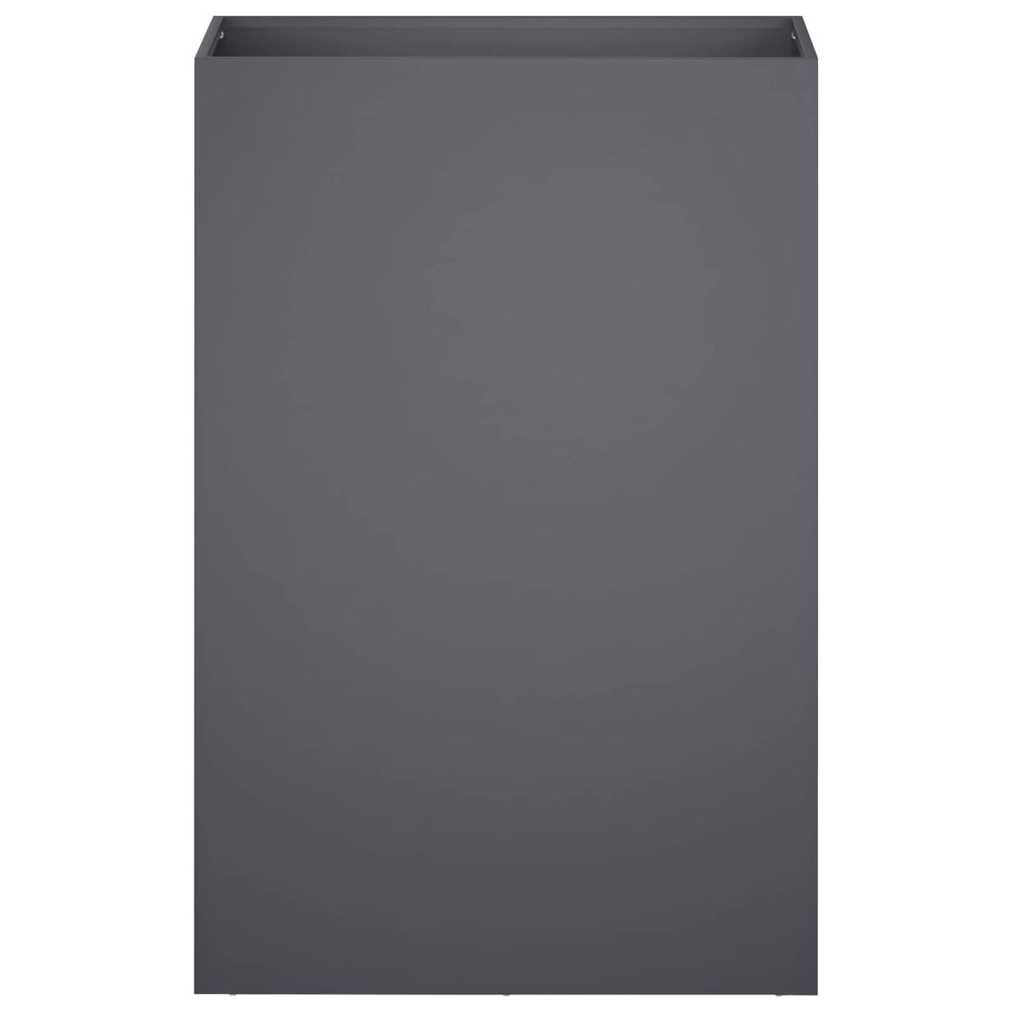 vidaXL Γλάστρα Κήπου 2 τμχ. Ανθρακί 50 x 40 x 75 εκ.