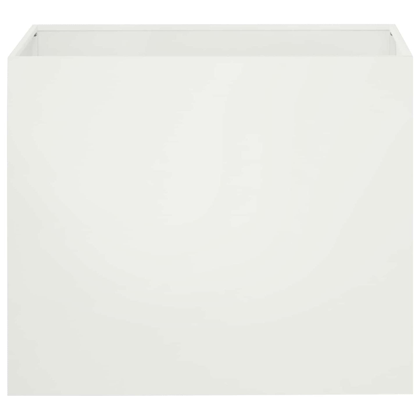 vidaXL Γλάστρα Κήπου 2 τμχ. Λευκό 60 x 40 x 50 cm