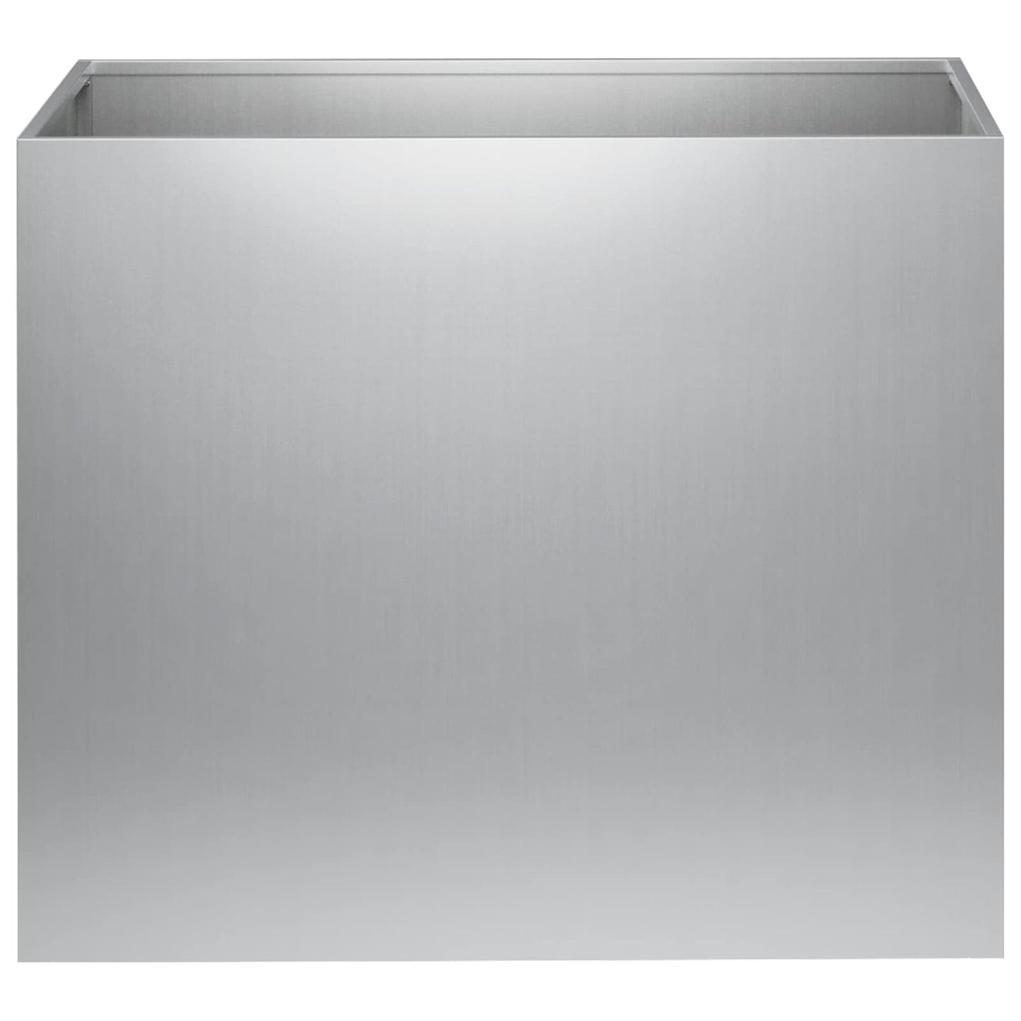 vidaXL Γλάστρα Κήπου 2 τμχ. Ασημί 60 x 40 x 50 cm
