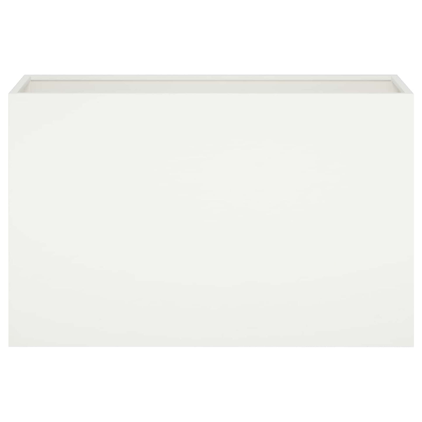 vidaXL Γλάστρα Κήπου 2 τμχ. Λευκό 80 x 40 x 50 cm