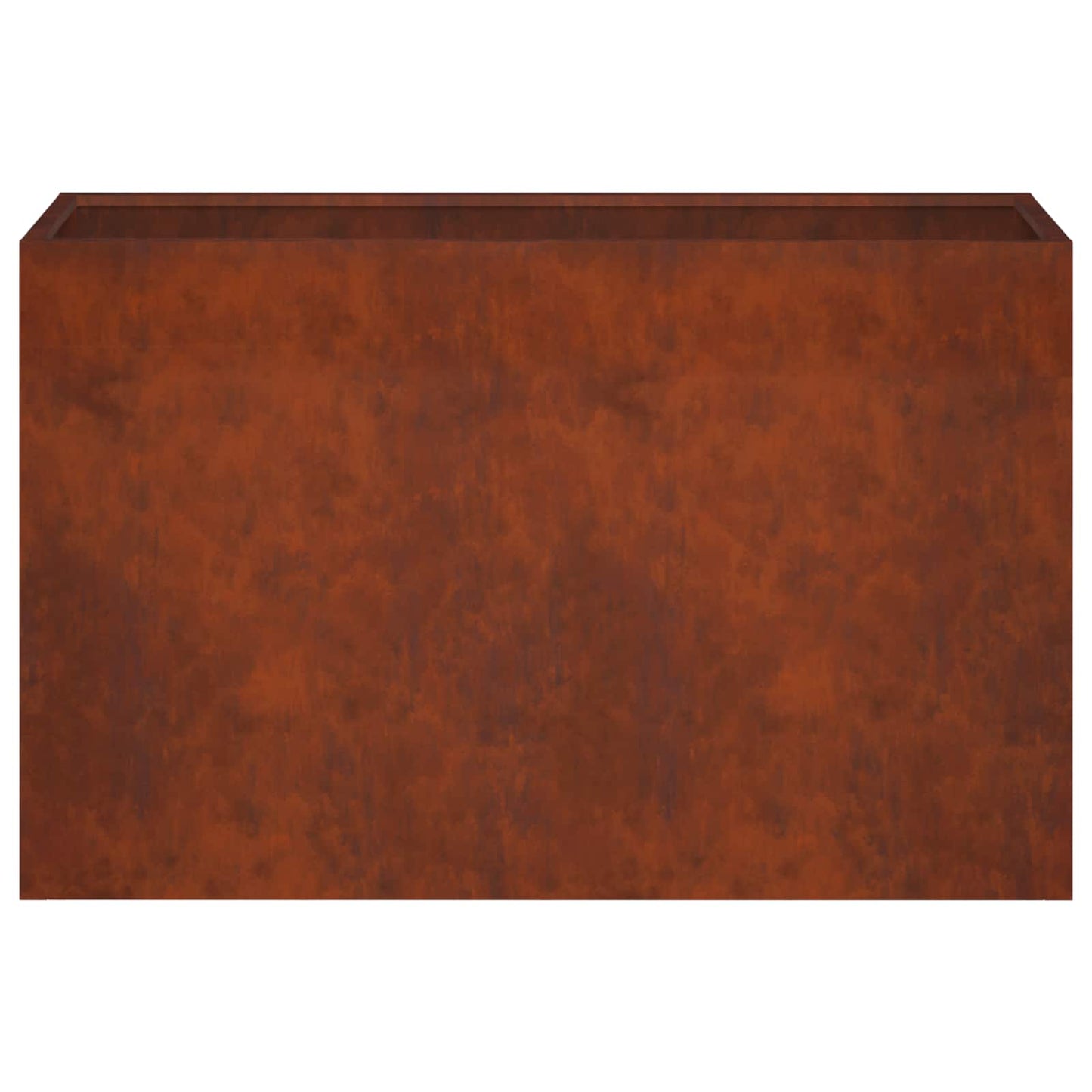 vidaXL Γλάστρα Κήπου Σκ rusty 80 x 40 x 50 cm