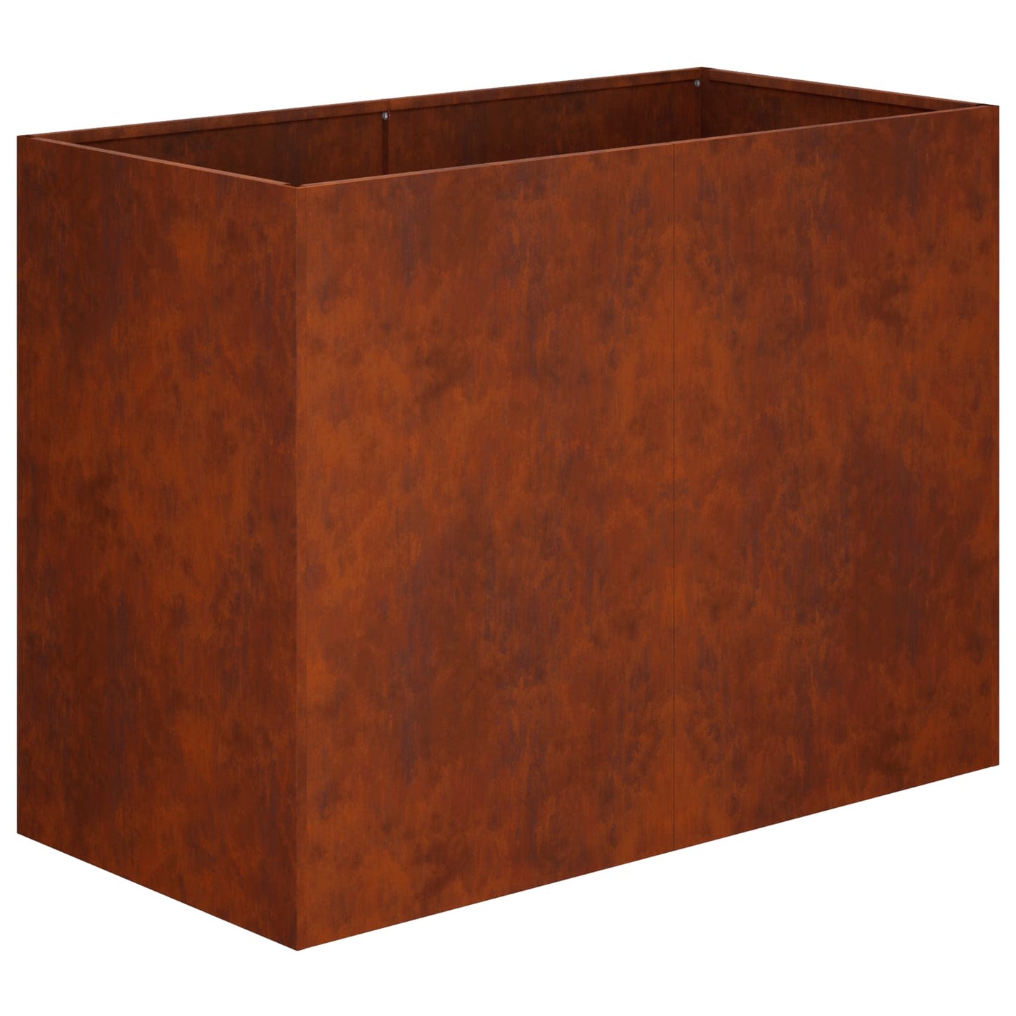 vidaXL Γλάστρα Κήπου Σκ rusty 80 x 40 x 60 cm