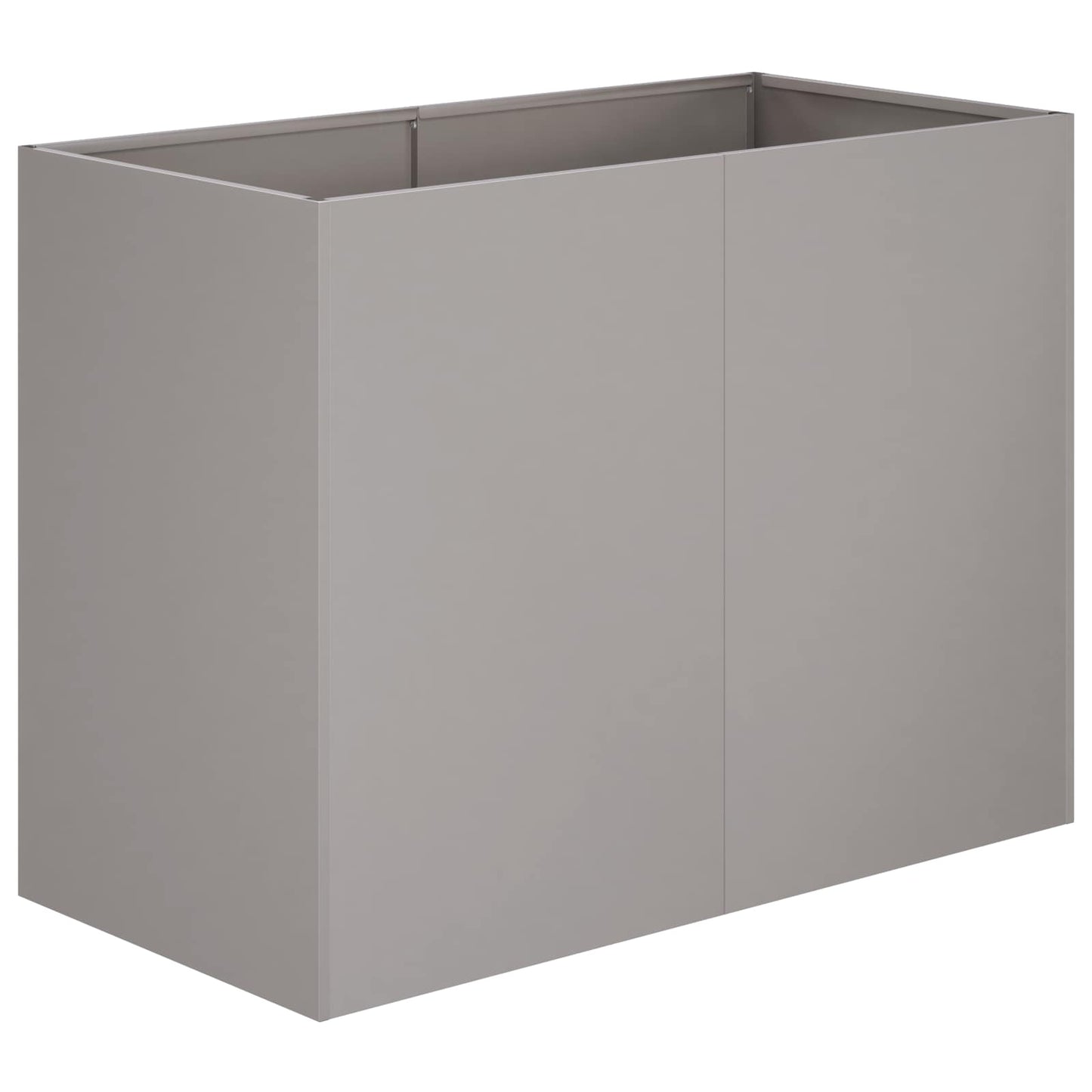 vidaXL Γλάστρα Κήπου Σκ rusty 80 x 40 x 60 cm