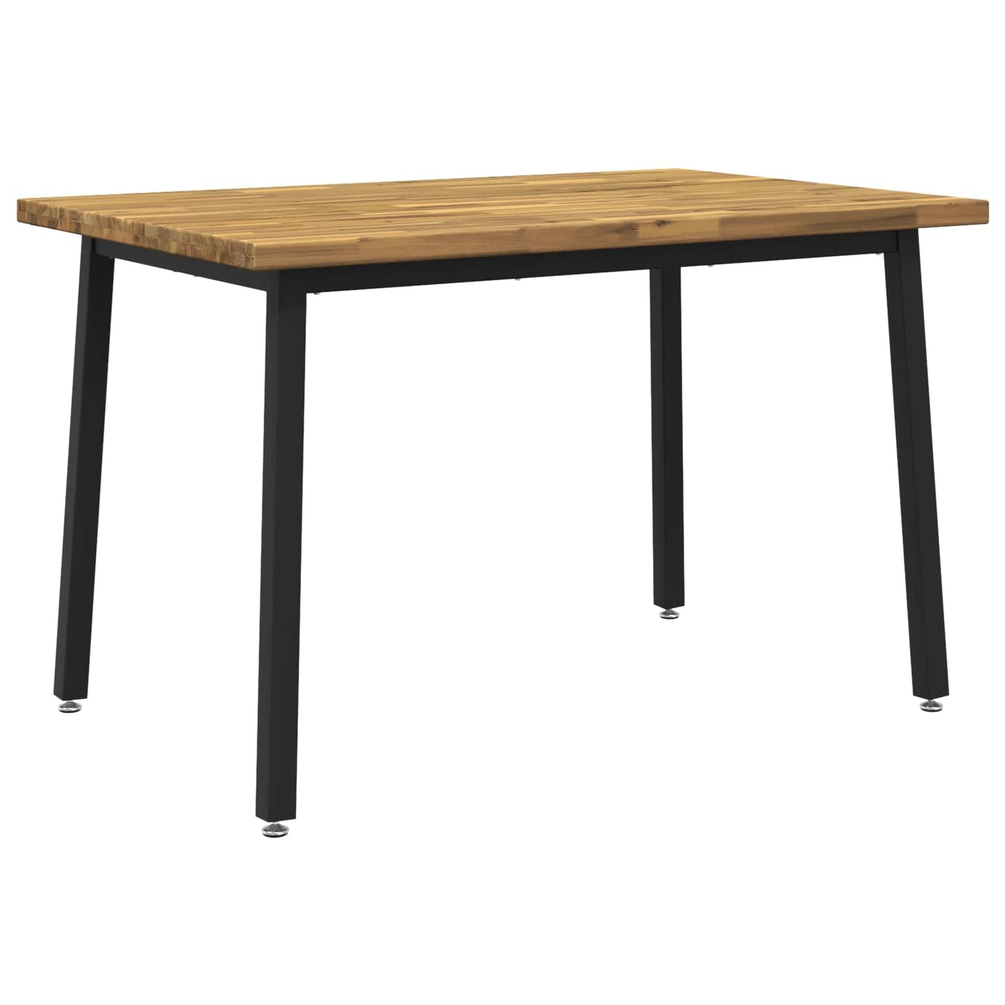 vidaXL Τετράγωνο Τραπέζι Φαγητού 120 x 90 x 75 εκ. Στερεό Ξύλο Ακακίας