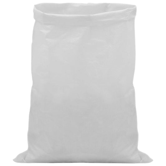 vidaXL Υφασμάτινοι σακίδες 250 τεμ. Λευκό 40 x 60 cm PP