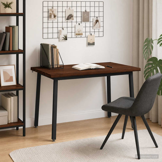 vidaXL Τραπέζι Φαγητού με Ζωντανό Χείλος 120 x 70 x 75 cm