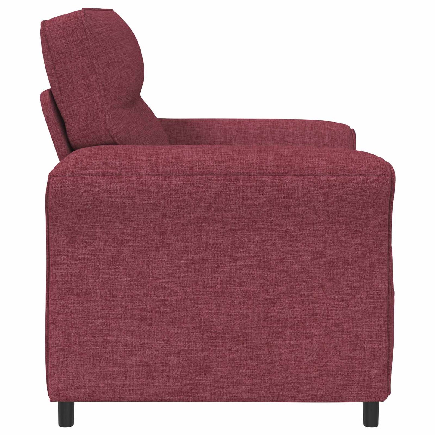vidaXL Καναπές 1-θέσιος Κόκκινο 88 x 83 x 95 εκ Ύφασμα