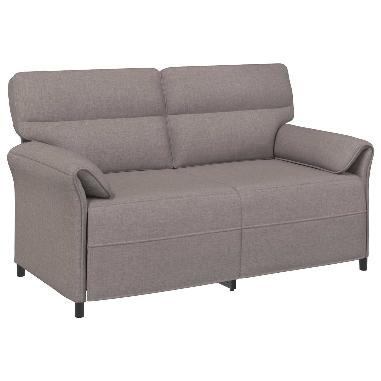 vidaXL Καναπές 2 ατόμων 2-θέσιο Taupe 158 x 83 x 95 εκ Ύφασμα