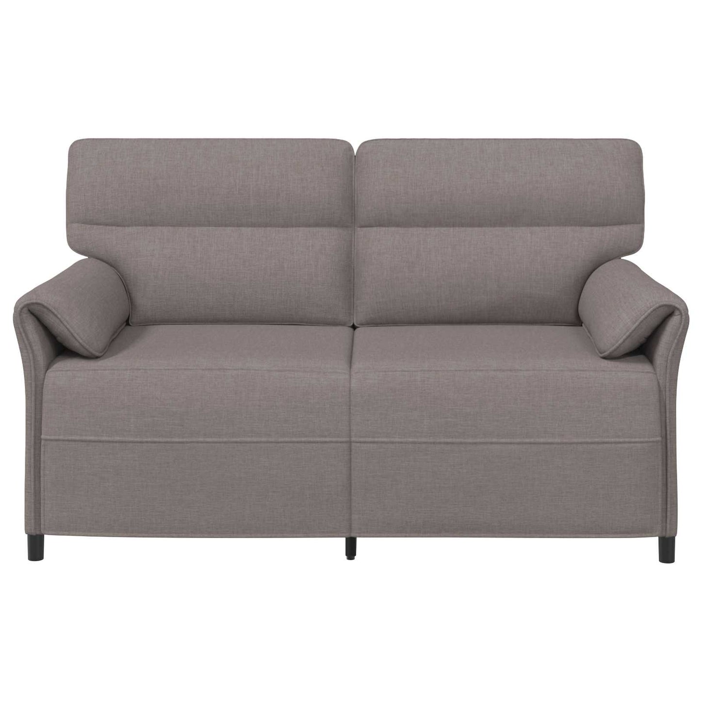 vidaXL Καναπές 2 ατόμων 2-θέσιο Taupe 158 x 83 x 95 εκ Ύφασμα