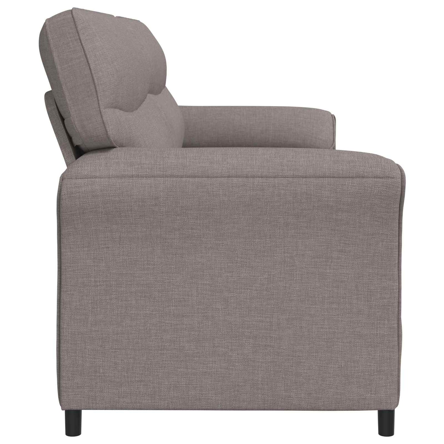 vidaXL Καναπές 2 ατόμων 2-θέσιο Taupe 158 x 83 x 95 εκ Ύφασμα