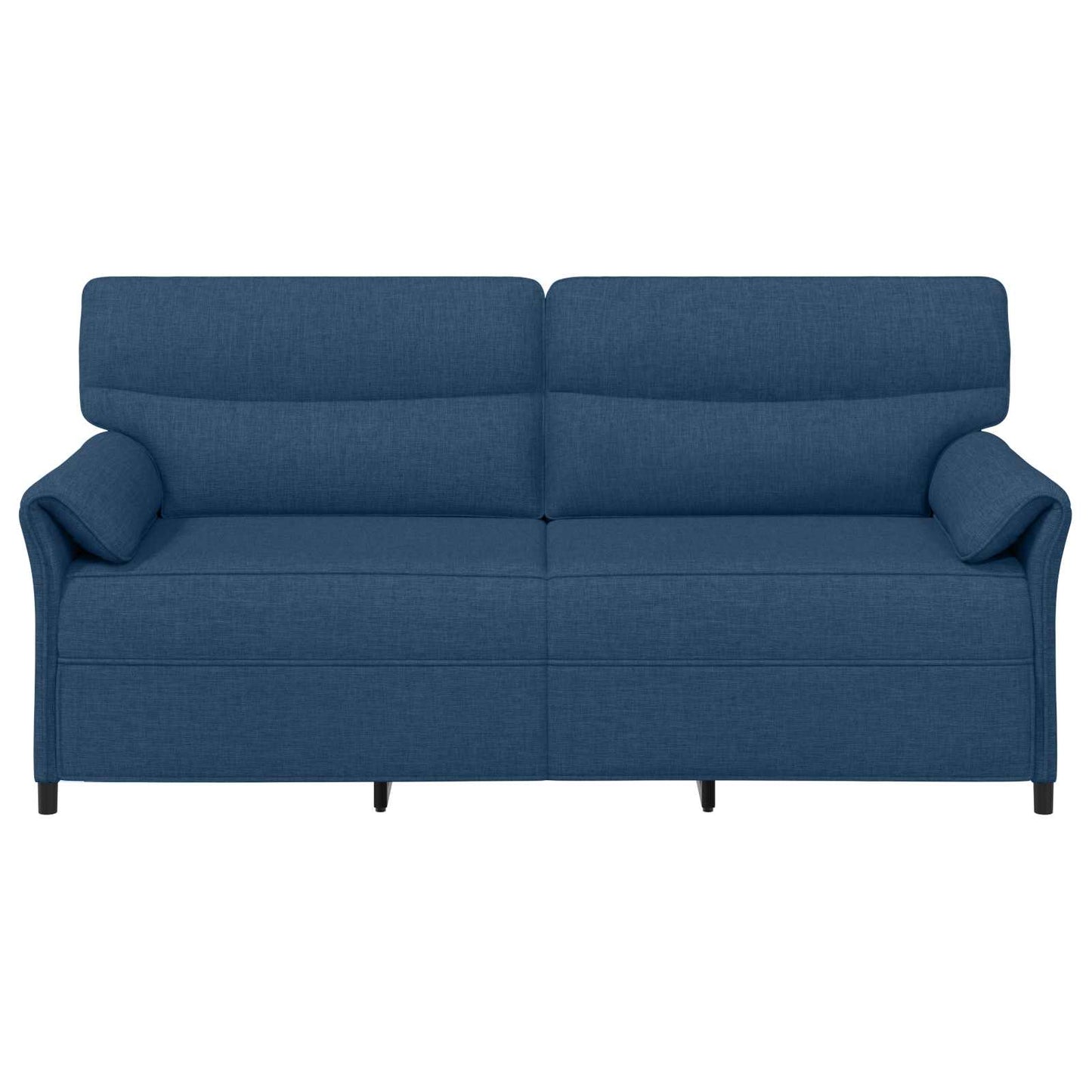 vidaXL 3-Θέσιος καναπές 3-θέσιο Μπλε 198 x 83 x 95 εκ. Ύφασμα