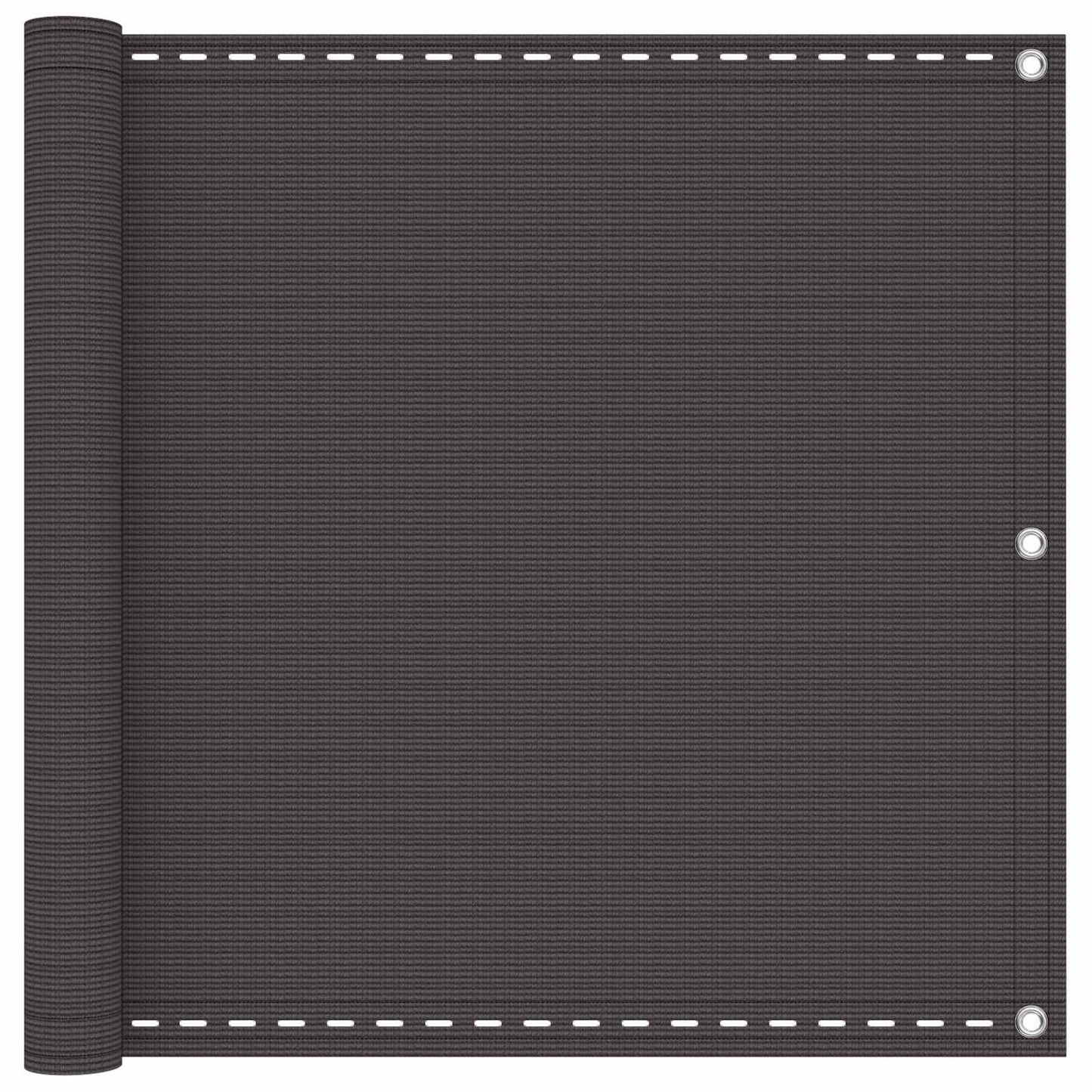 vidaXL Οθόνη Μπαλκονιού Ορθογώνιος 75 x 700 cm HDPE και Αλουμίνιο