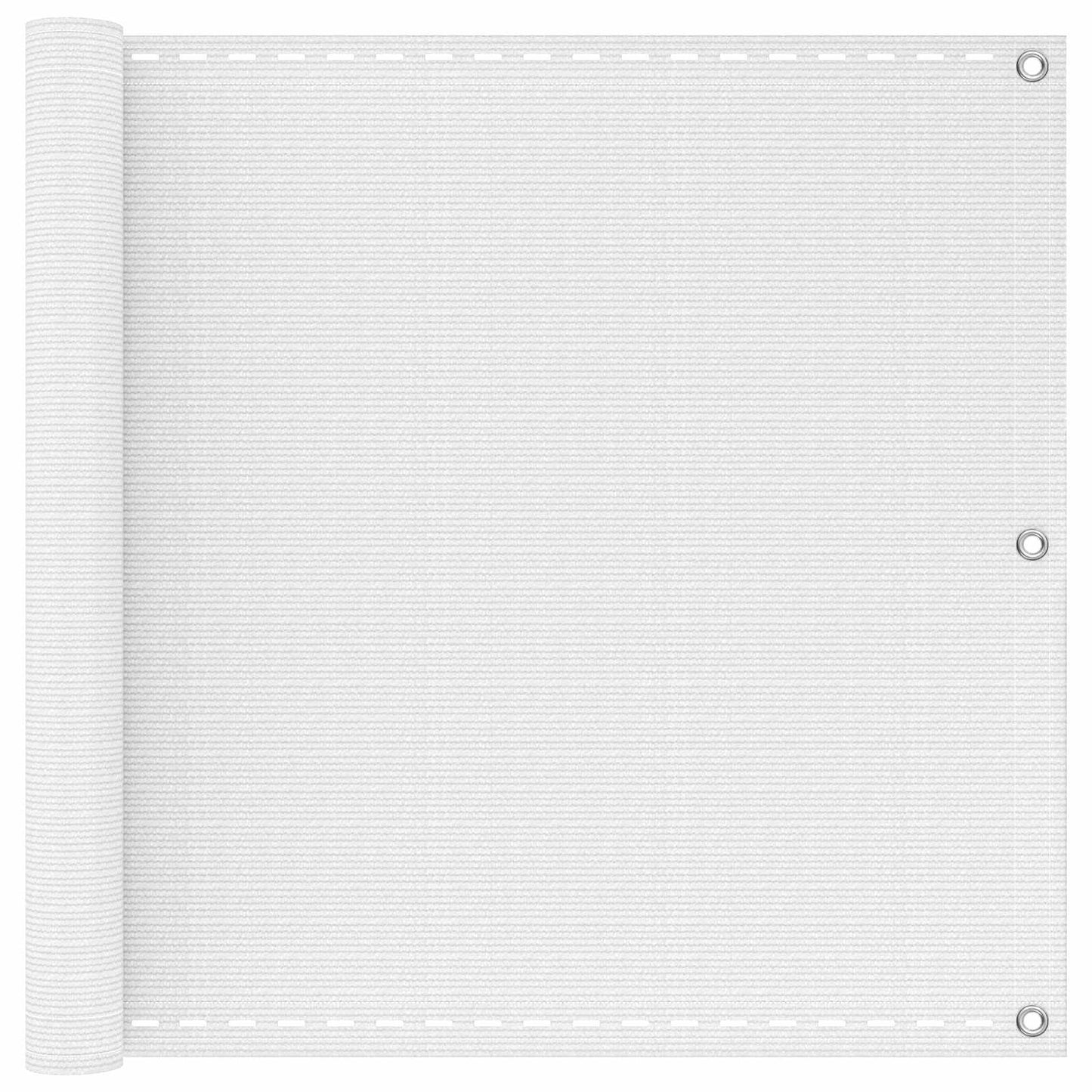 vidaXL Οθόνη Μπαλκονιού Ορθογώνιος 75 x 700 cm HDPE και Αλουμίνιο