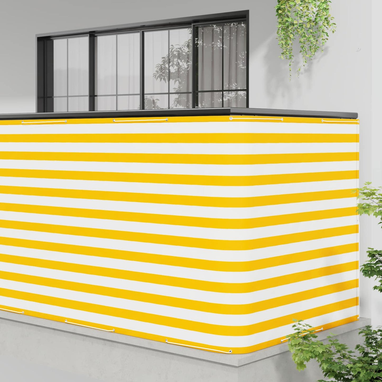 vidaXL Αδιάφανο σκίαστρο μπαλκονιού 150 x 800 cm