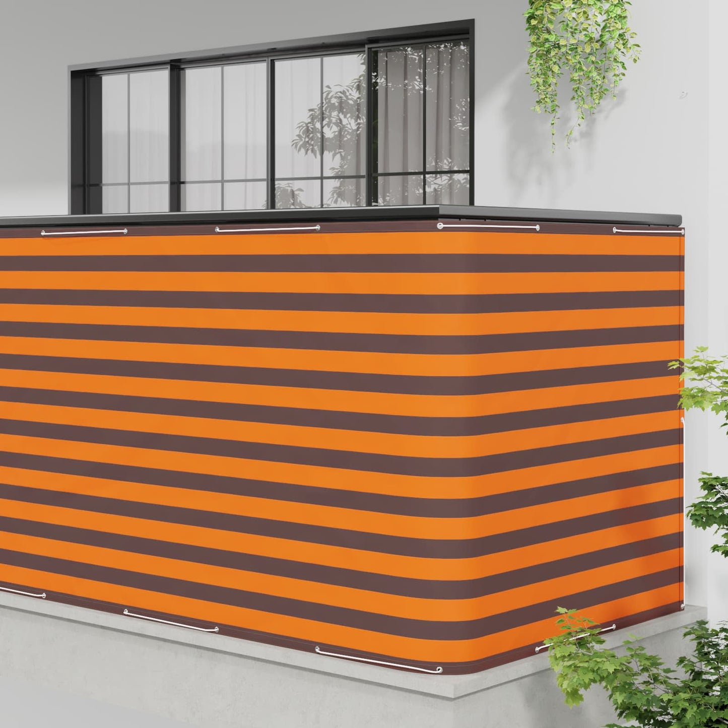 vidaXL Αδιάφανο σκίαστρο μπαλκονιού 150 x 200 cm