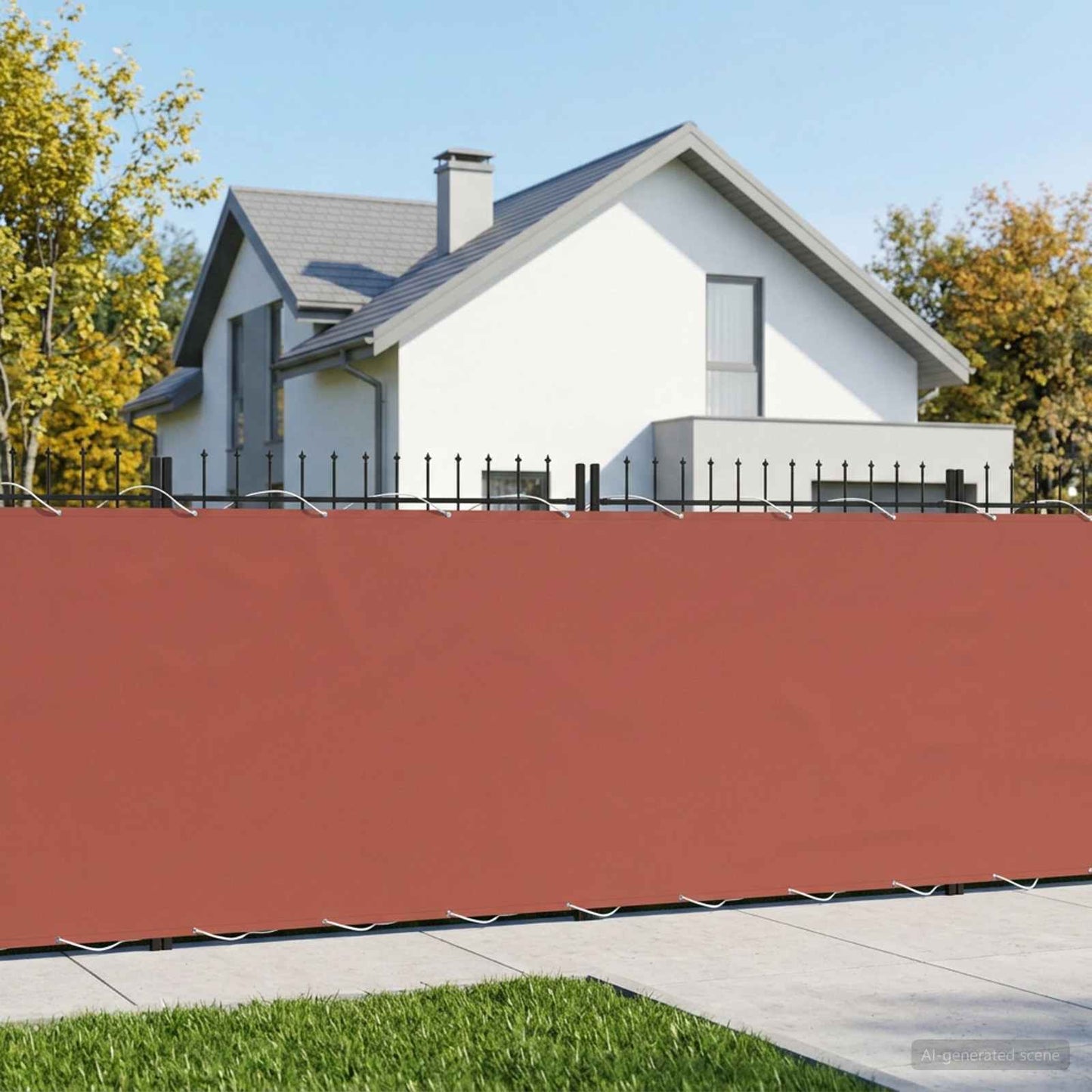 vidaXL Αδιάφανο σκίαστρο μπαλκονιού 150 x 1000 cm