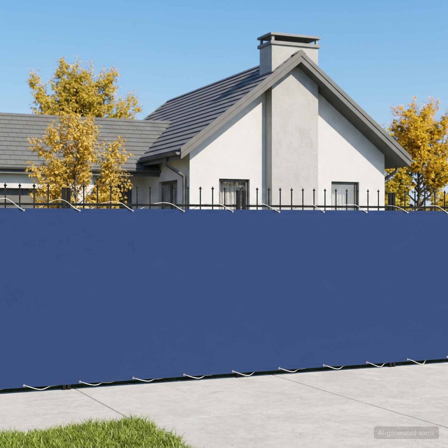 vidaXL Αδιάφανο σκίαστρο μπαλκονιού 150 x 700 cm