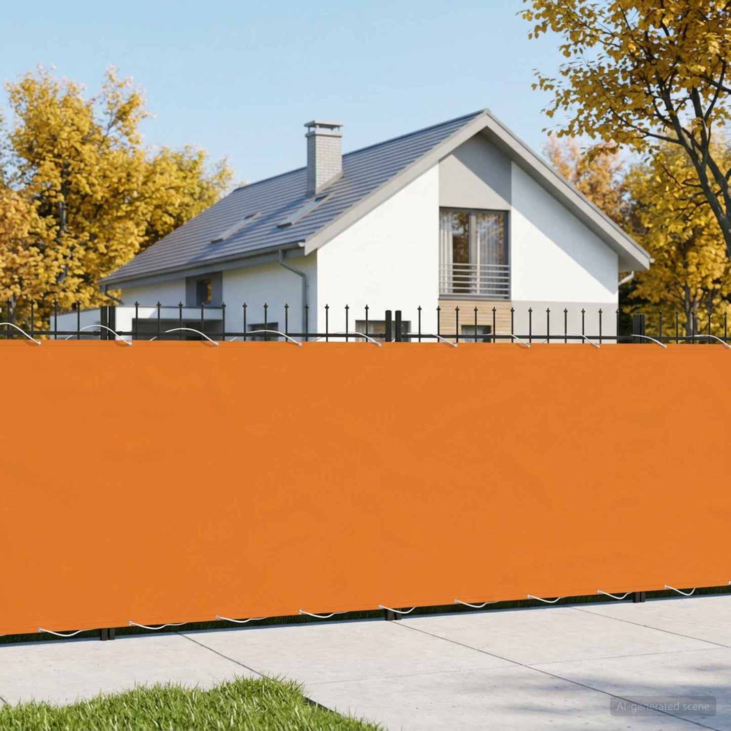 vidaXL Αδιάφανο σκίαστρο μπαλκονιού 150 x 800 cm