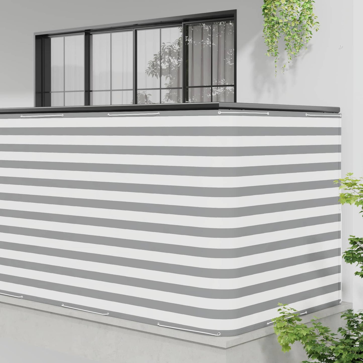 vidaXL Αδιάφανο σκίαστρο μπαλκονιού 150 x 800 cm