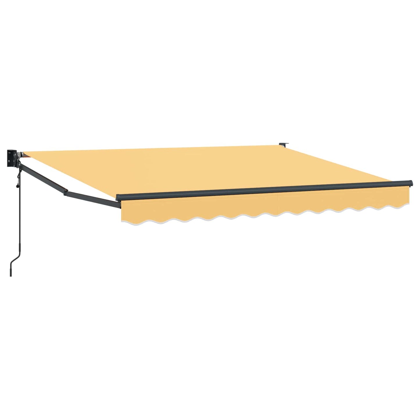vidaXL Electric Awning 3,5 x 2 m Άμμος 100% Polyester