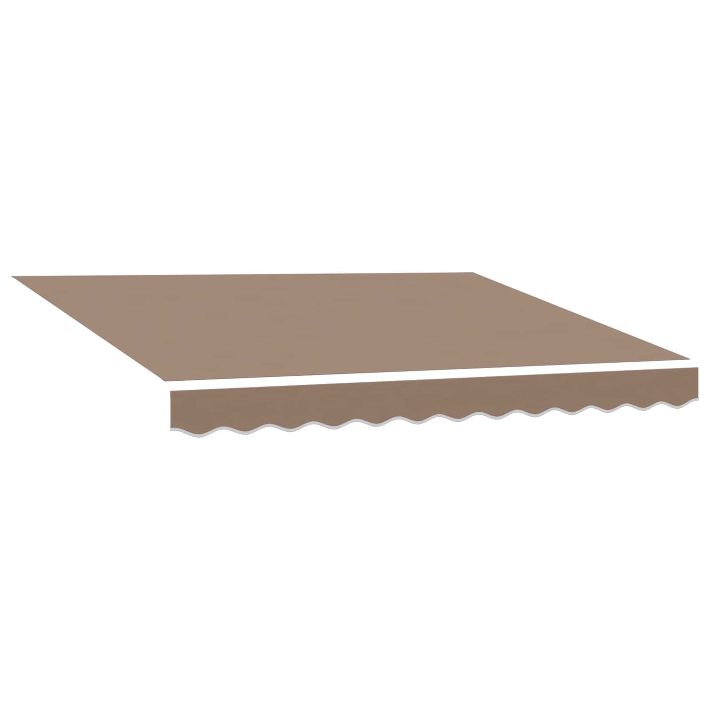 vidaXL Ηλεκτρικό Αναδιπλούμενο Σκίαστρο Taupe 5 x 3 m