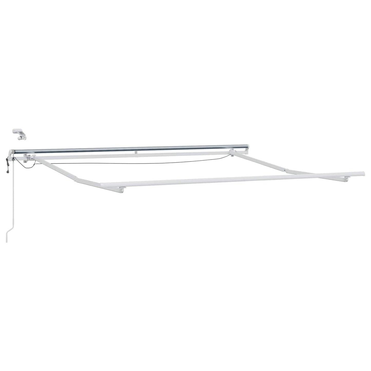 vidaXL Ηλεκτρική τέντα με LED και αισθητήρα 5 x 3,5 m