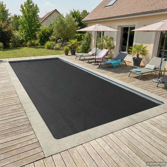 vidaXL Ηλιακή Κάλυψη Πισίνας Βαρέως Τύπου 975 x 488 cm 0,2 mm