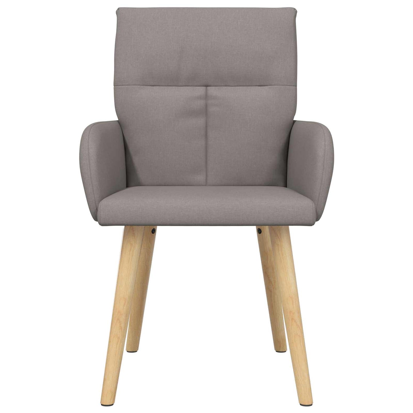 vidaXL Καρέκλες φαγητού 6 τμχ. Ύφασμα Taupe 60 x 56 x 93 cm