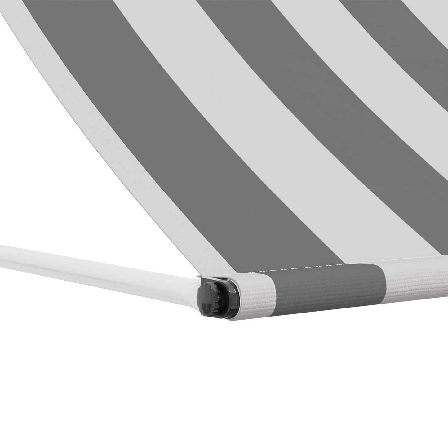 vidaXL Αντιανεμικό Γκρι και Λευκό 100 x 150 cm