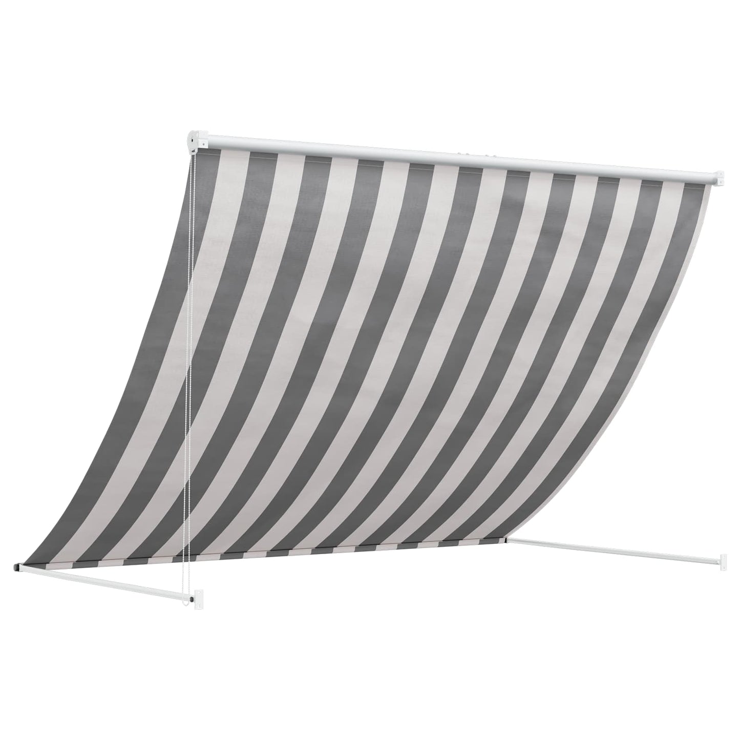 vidaXL Αντιανεμικό Γκρι και Λευκό 150 x 150 cm
