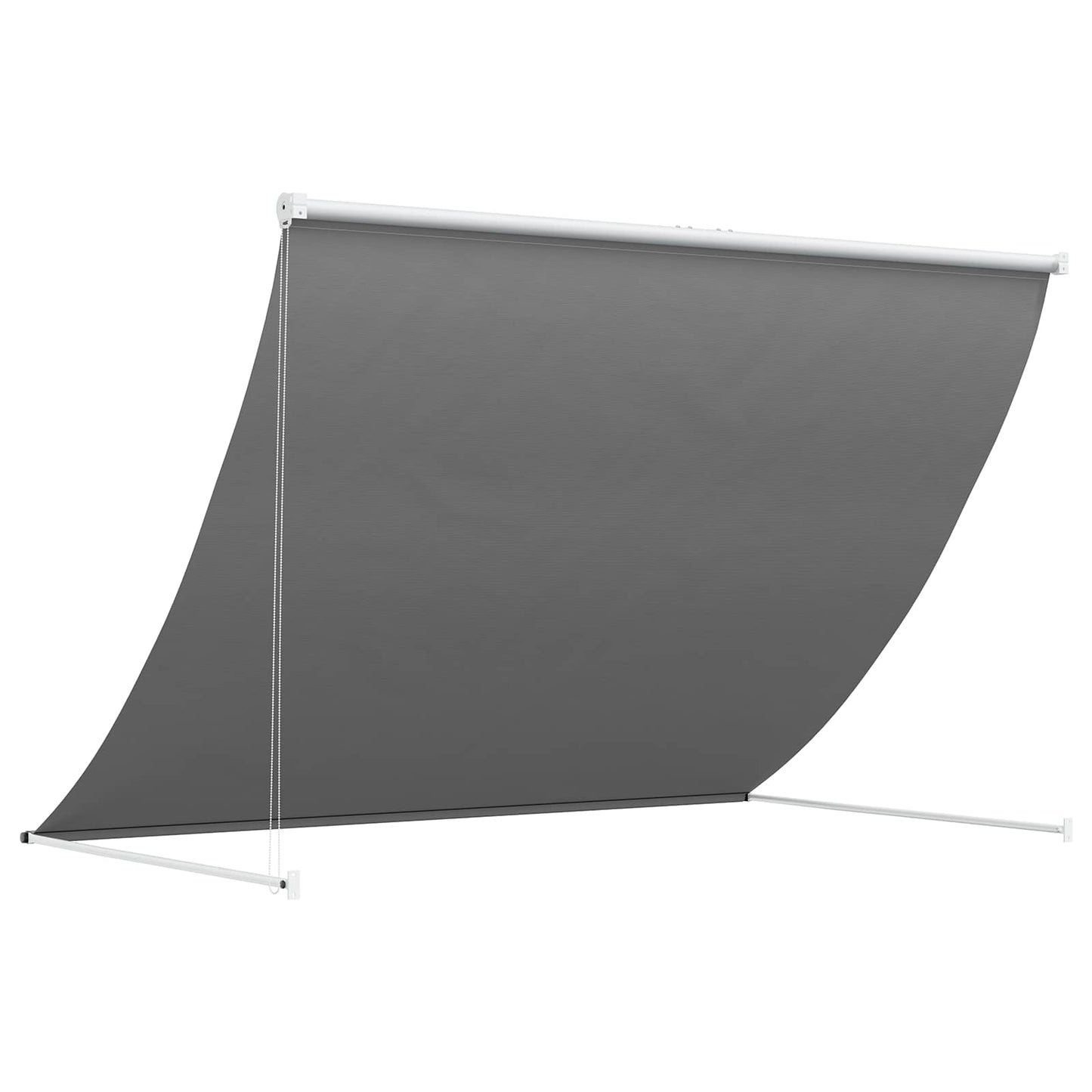 vidaXL Αντιανεμικό Ανοιχτό γκρι 150 x 150 cm