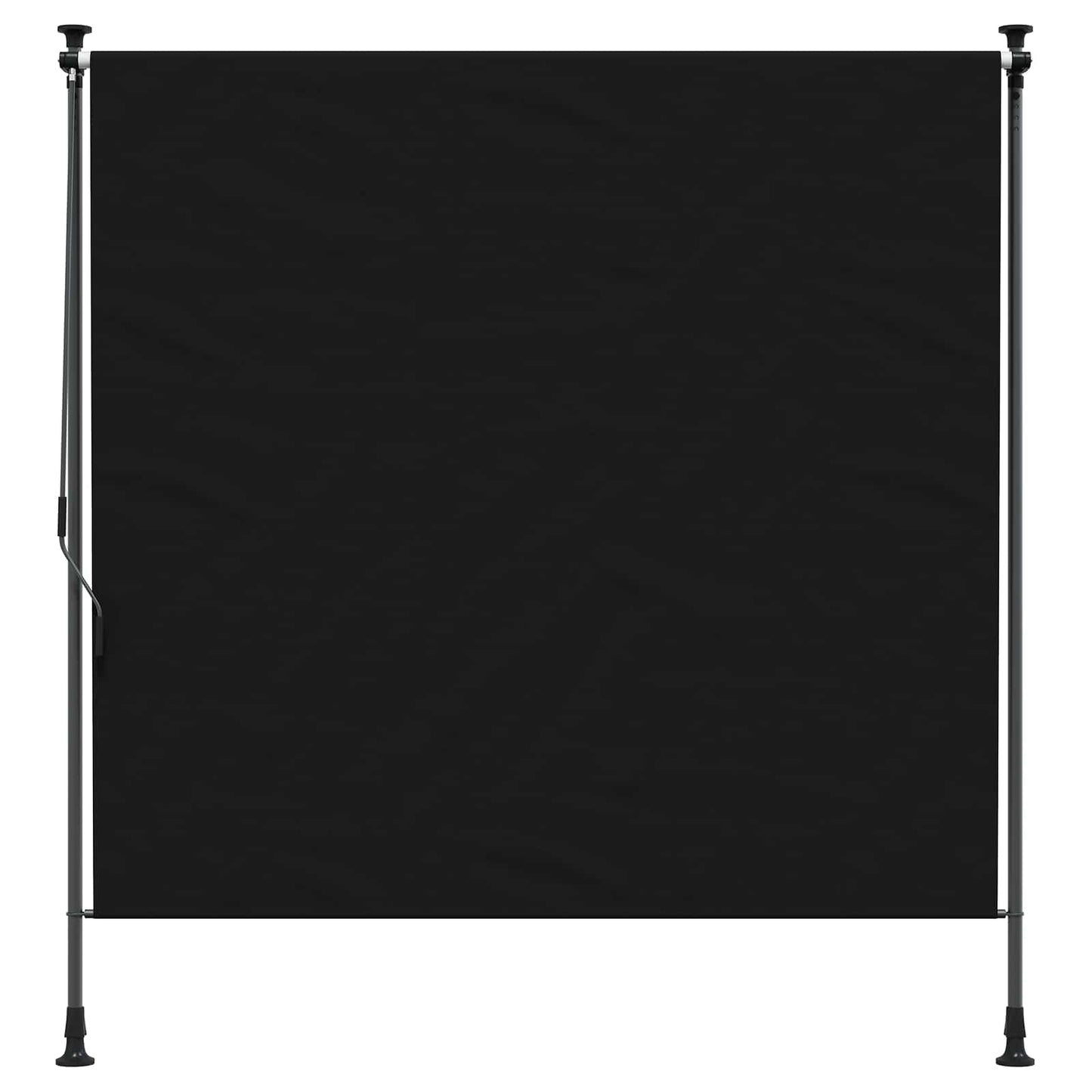 vidaXL Εξωτερικό ρολό Μαύρο 120 x 270 cm