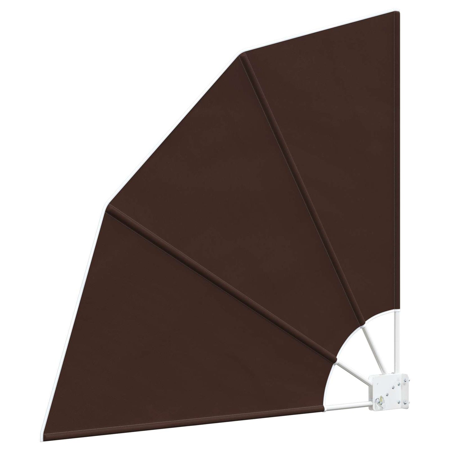 vidaXL Αδιάφανο σκίαστρο μπαλκονιού 140 x 140 cm