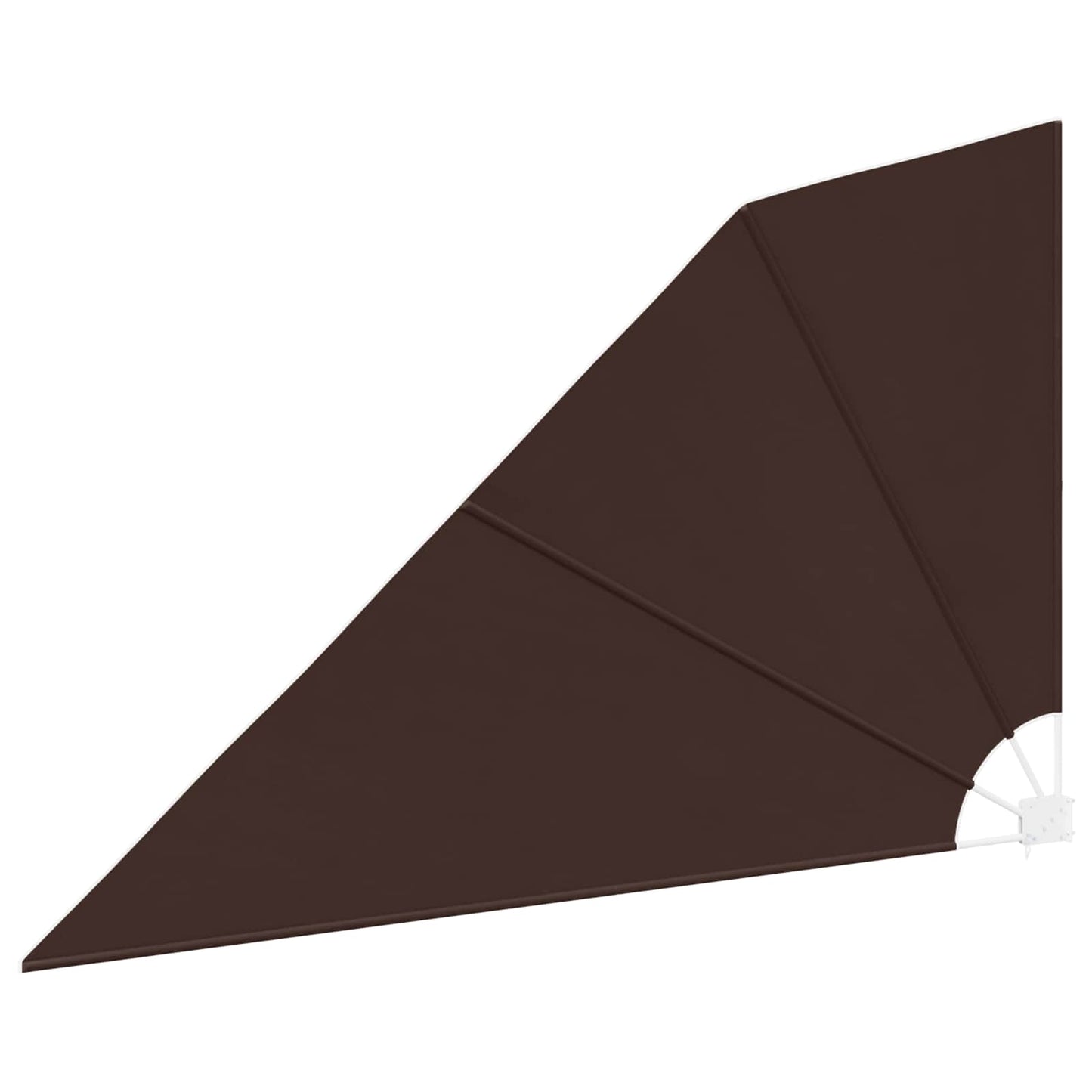 vidaXL Αδιάφανο σκίαστρο μπαλκονιού 240 x 160 cm