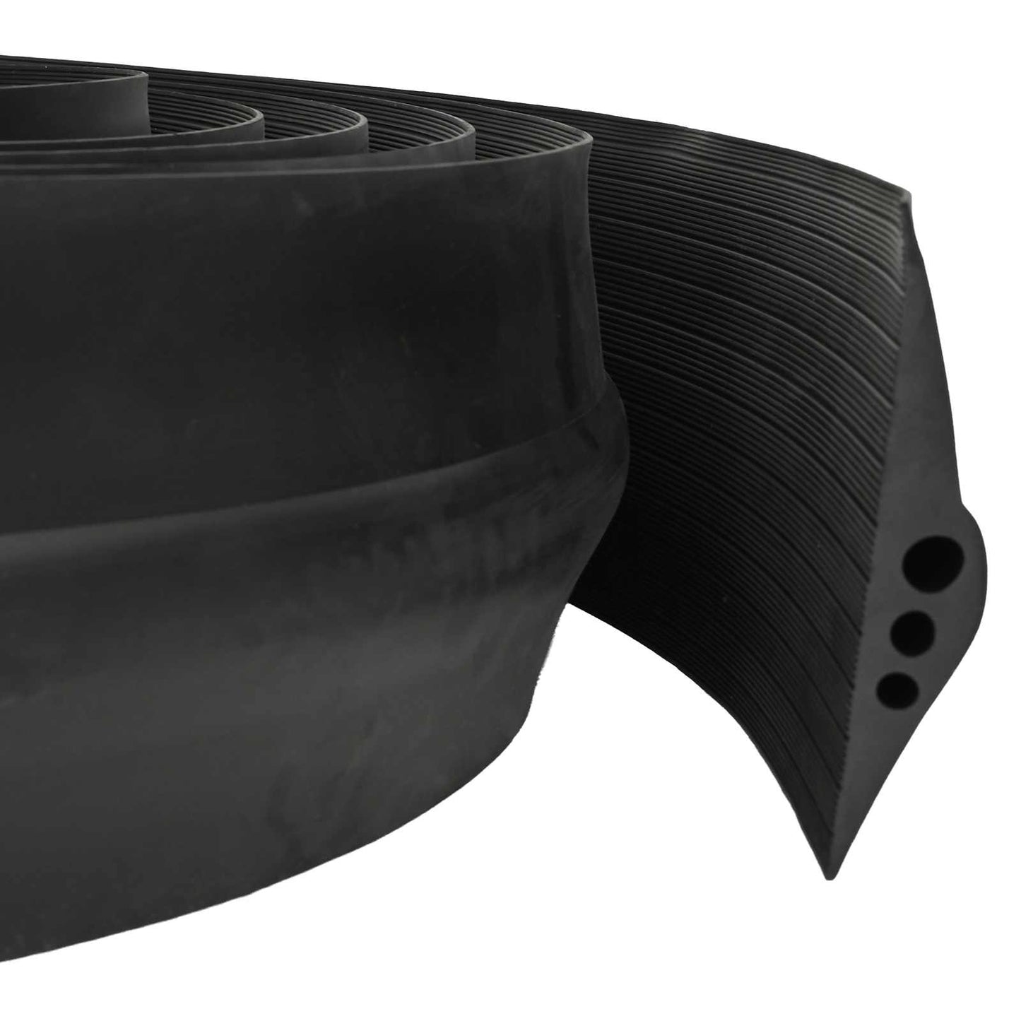 vidaXL Σφραγίδα Δαπέδου Γκαράζ Μαύρο 74 x 20 χιλ. 4 μ. EPDM Καουτσούκ