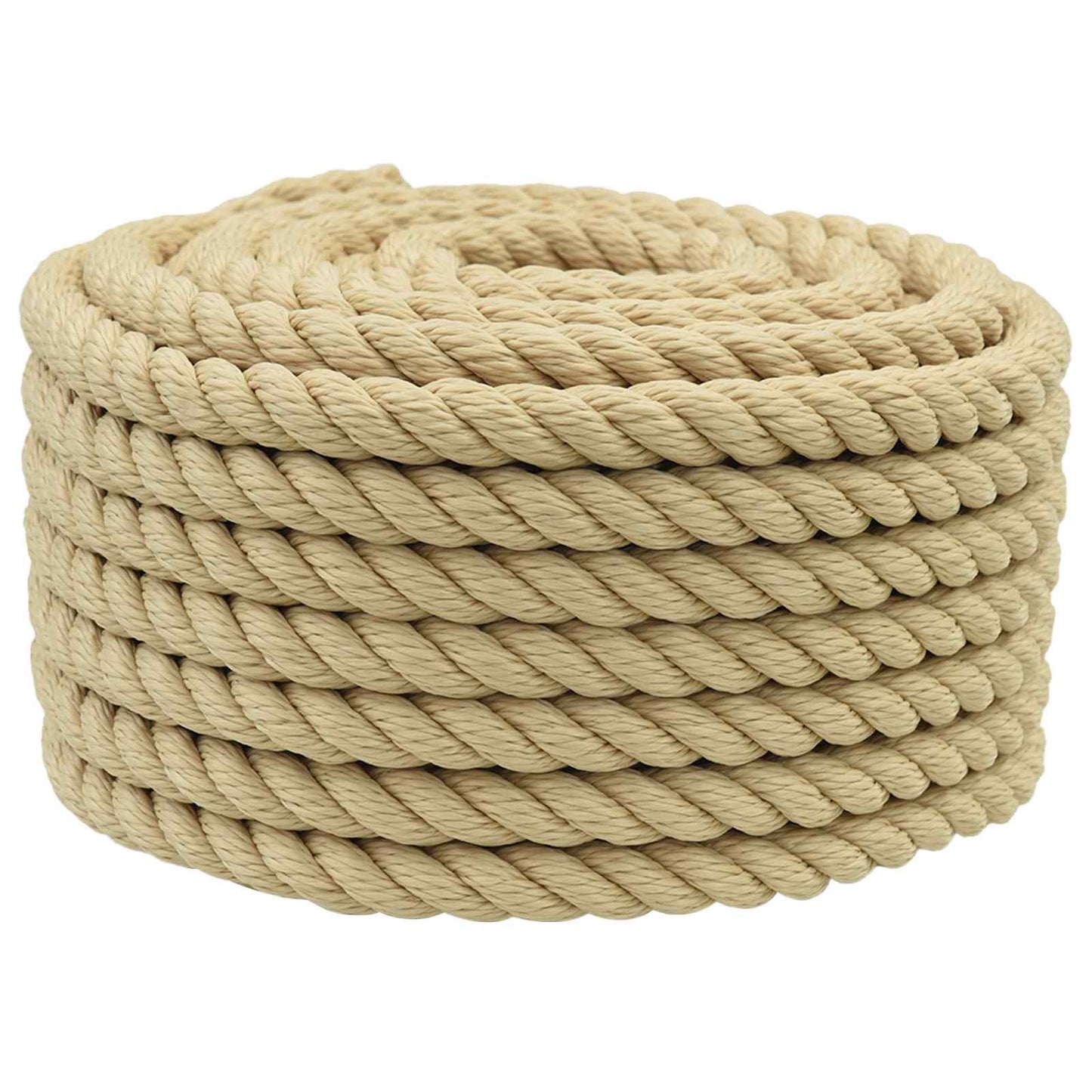 vidaXL Σχοινί Boat 20 χιλ. 50 m Φυσικό polypropylene