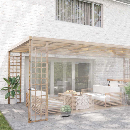 vidaXL Κάλυμμα Φυτών 5 x 12 m PVC Διαφανές