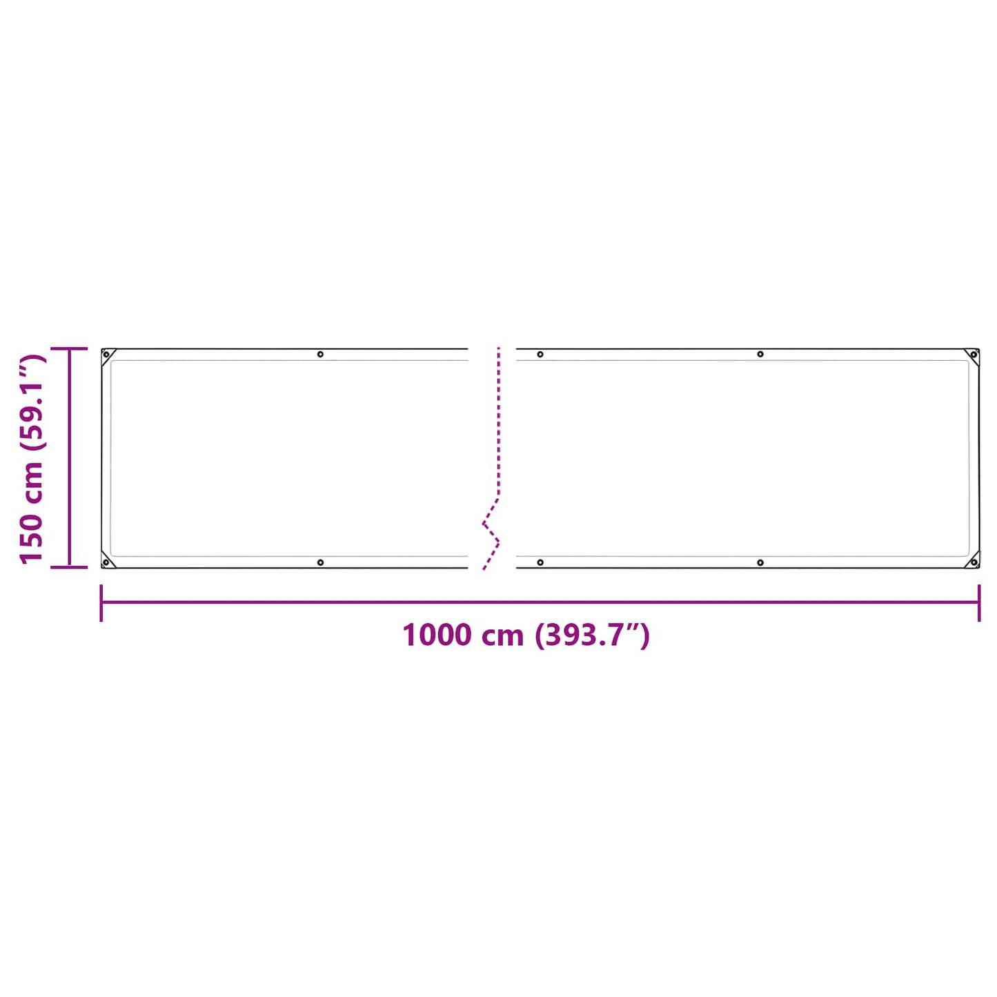 vidaXL Κάλυμμα Φυτών 1,5 x 10 m PVC Διαφανές