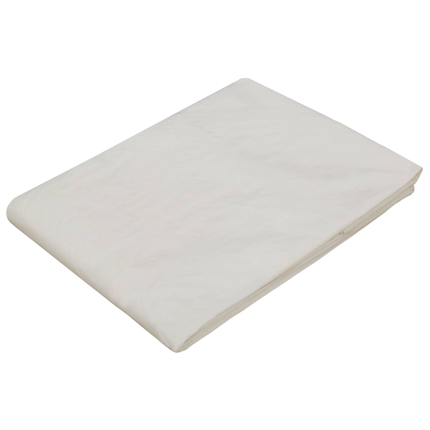 vidaXL Τεντόπανα με Θηλιές Λευκό 8 x 8 μ 90 gsm PE