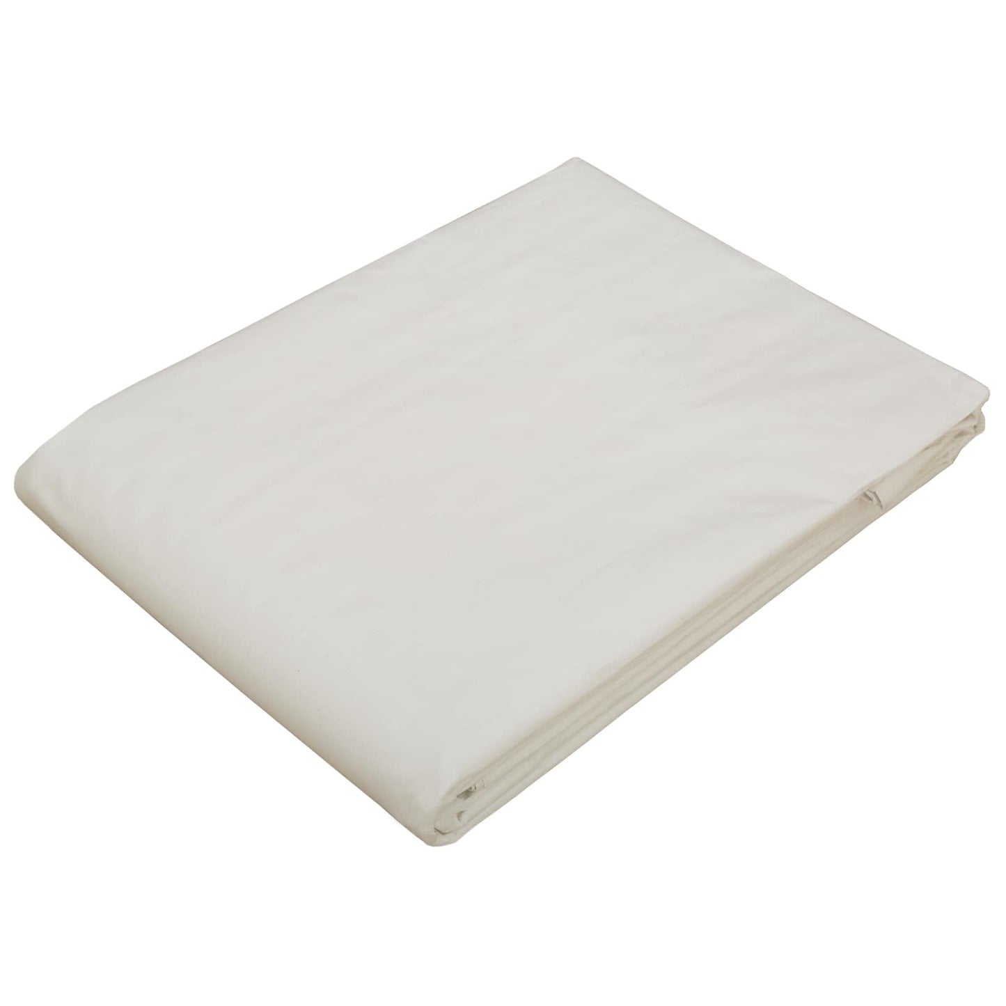 vidaXL Τεντόπανα με Θηλιές Λευκό 2 x 3 μ 180 gsm PE