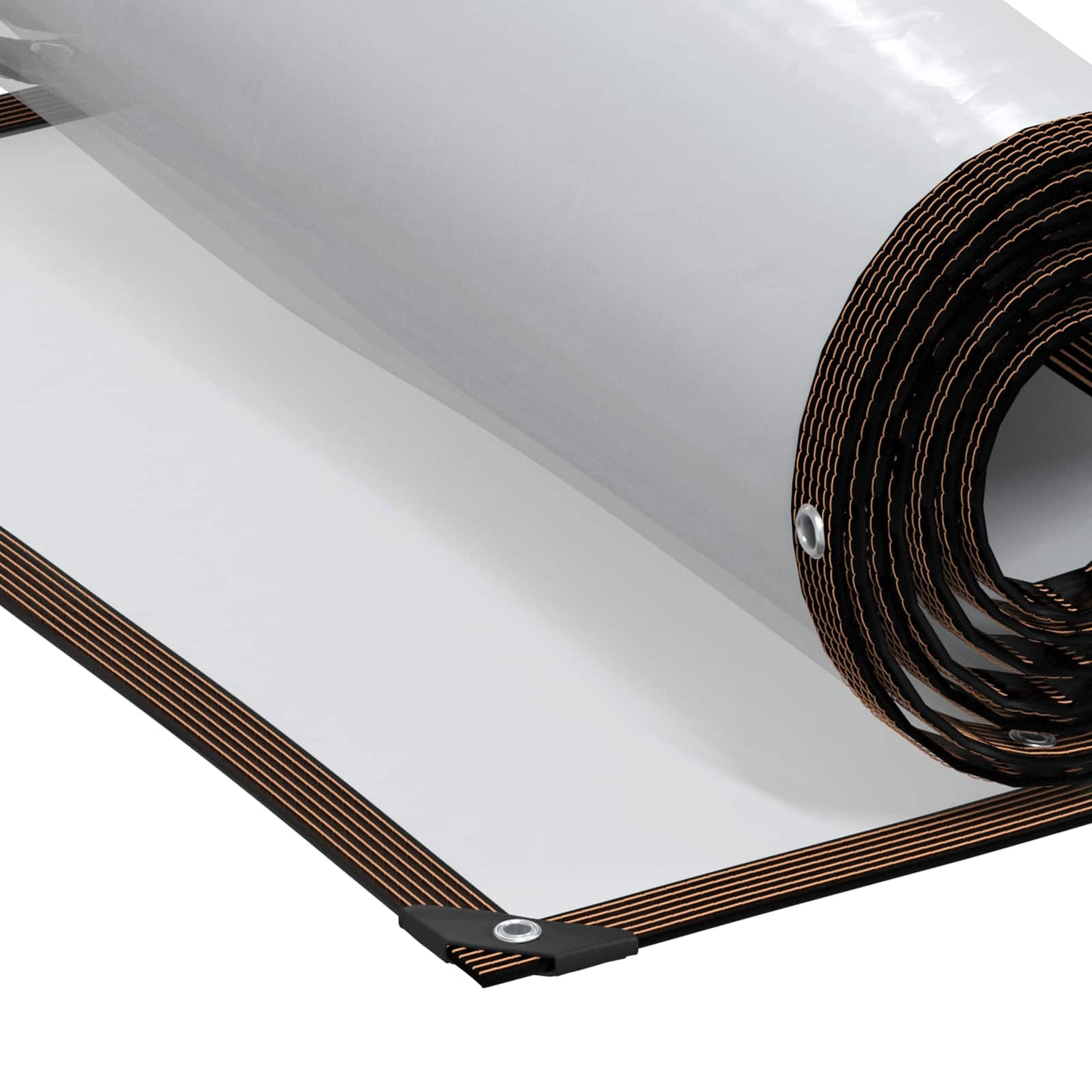 vidaXL Μουσαμάς 140 gsm Διαφανές 1 x 2,5 m PE