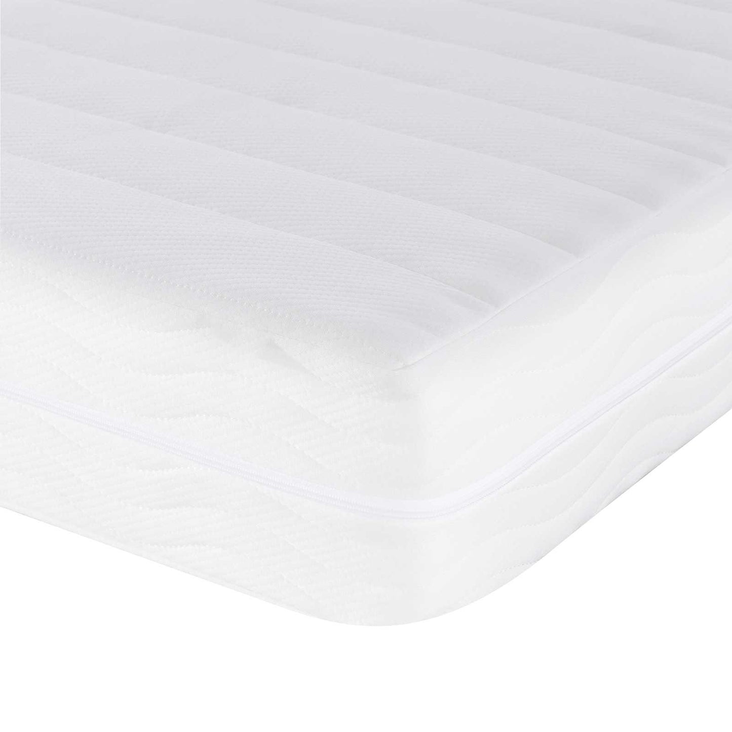 vidaXL Στρώμα Αφρού H2 και H3 75 x 190 cm Λευκό