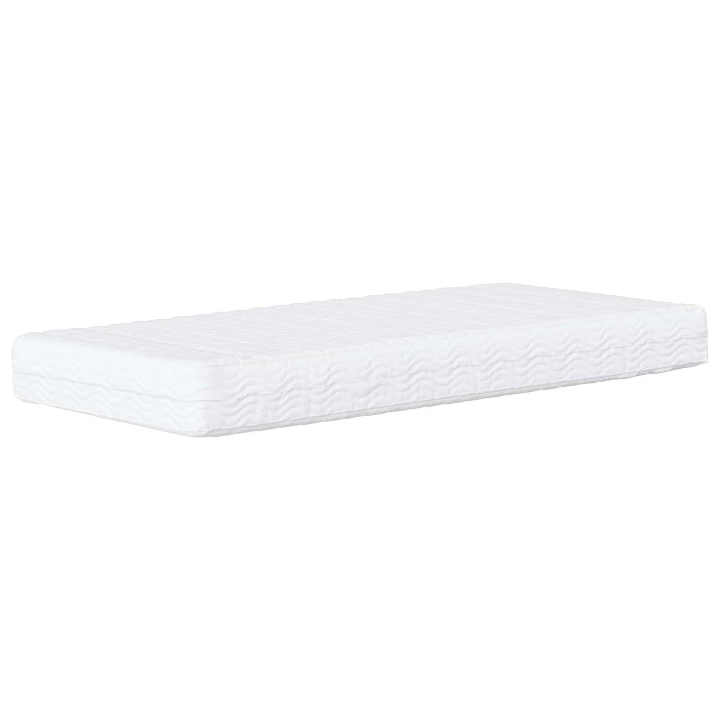 vidaXL Στρώμα Αφρού H2 και H3 75 x 190 cm Λευκό